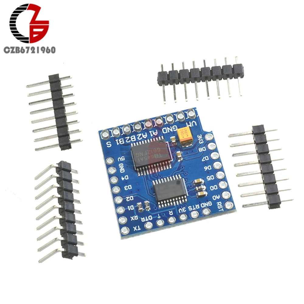 I2C двойной двигатель драйвер щит модуль TB6612FNG для WeMos D1 mini|motor driver|driver motori2c motor driver |