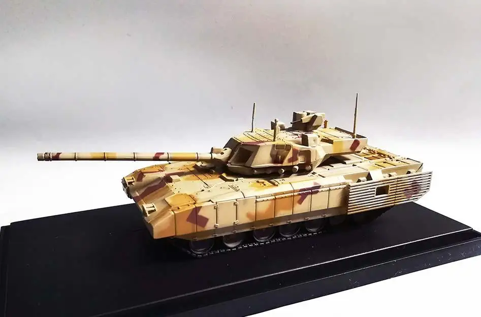 Россия T 14 Armata MBT пустынный камуфляж 1/72 Танк Panzerkampf Модель литья под давлением| |