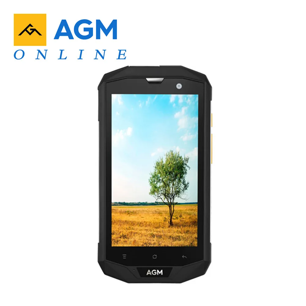 AGM A8 смартфон с 5-дюймовым дисплеем четырёхъядерным процессором MSM8916 ОЗУ 4 Гб ПЗУ 64