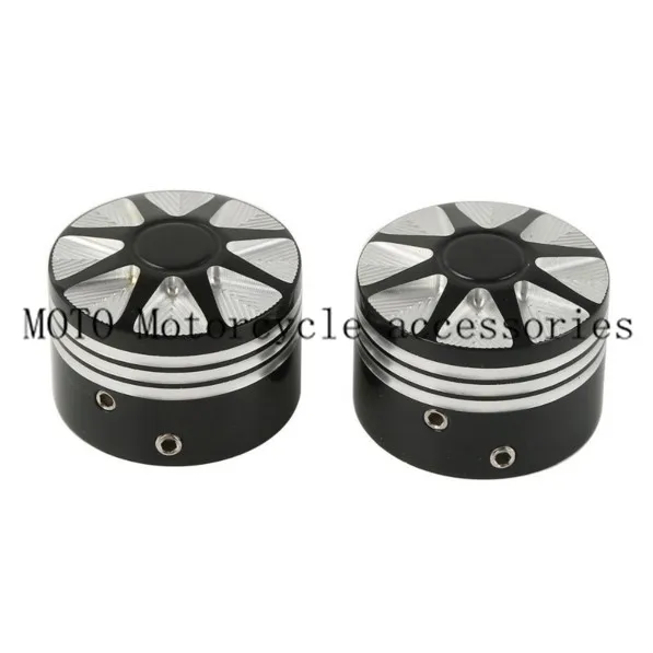 Передняя ось мотоцикла Гайка Крышка Болт Комплект для Harley Touring Softail FLTR Edge Cut