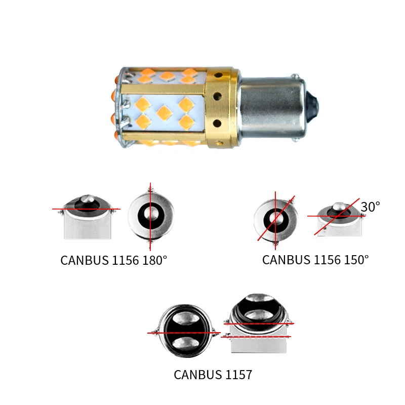 Conpex 12 В автомобильная парковочная лампа хвостовая CANBUS 1156 1157 дневные тормоза