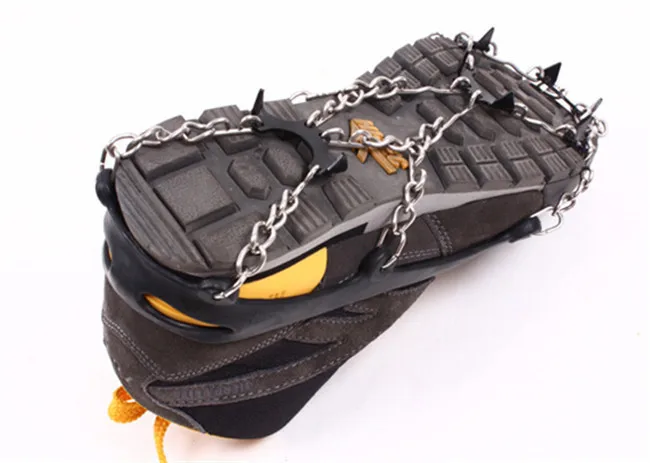 1 пара ледяным скалам! Открытый кошки противоскользящая обувь охватывает