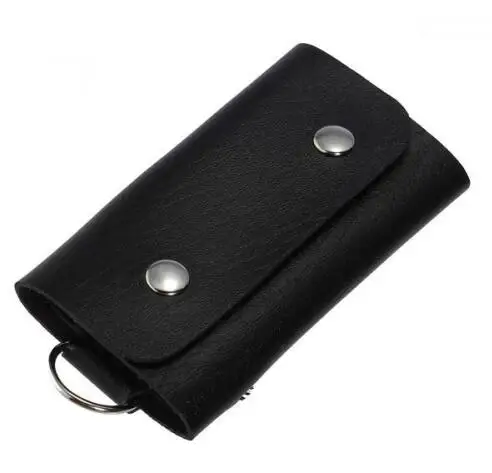 PU Leather Housekeeper Holders Car Keychain Key Holder Bag Case Wallet Cover Unisex Mini Wallets | Аксессуары для салона