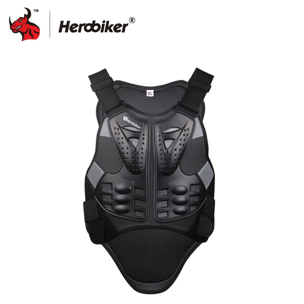 Защитный жилет HEROBIKER для мотокросса бронированный защиты спины и груди гонок +