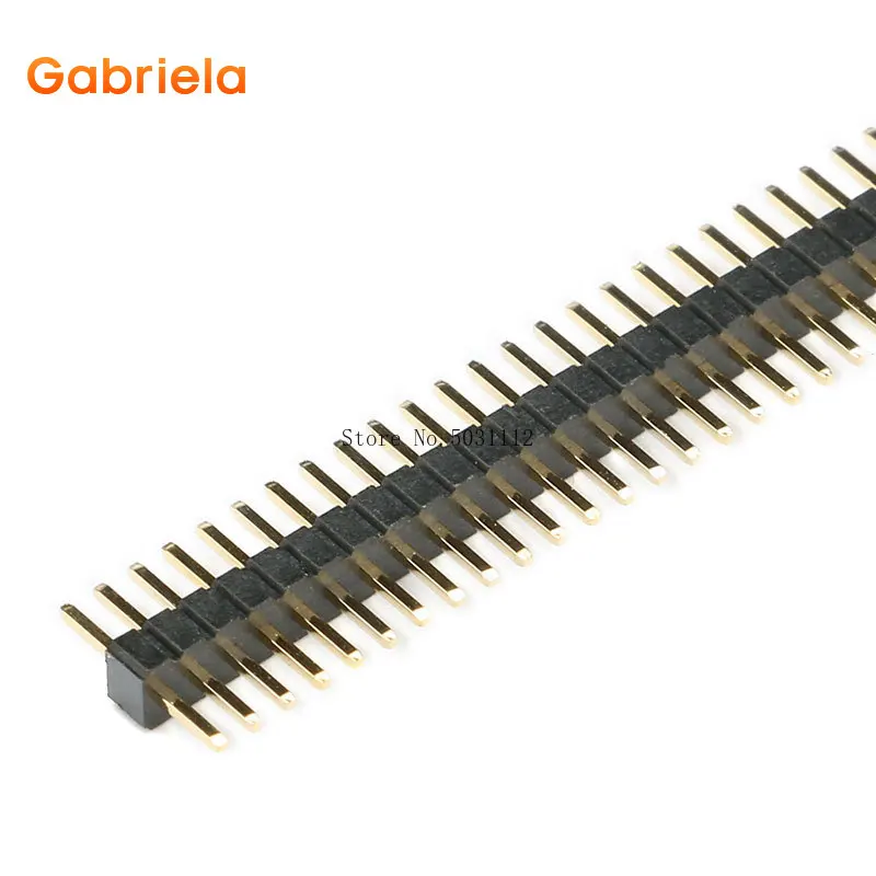 10 шт. 5 пар 40 Pin 1x40 Однорядный мужской и женский 1 27 поломки штыря PCB JST разъем полосы
