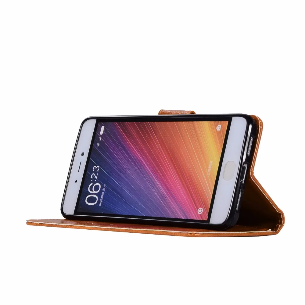 Длинный Стивен] для Xiaomi Mi 5X чехол мраморный ретро кожаный кошелек крышка Анти
