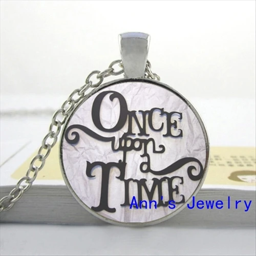 HZShinling, ожерелье Once Upon a Time, Мультяшные фильмы, детский подарок, Once upon a Time, подвесной стеклянный купол, ожерелье, HZ1 - Окраска металла: 2