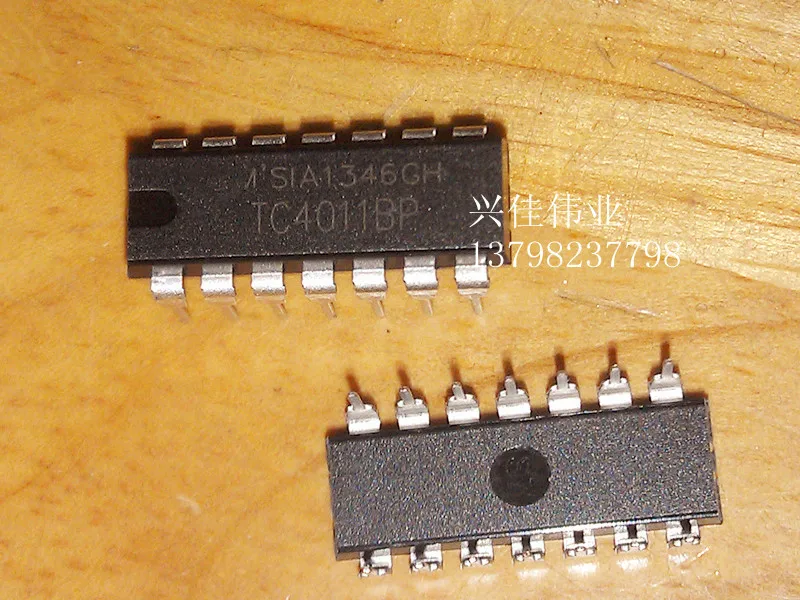 

10 шт. Новый TC4011BP TC4011 провал линии-14 Quad 2-вход NAND gate