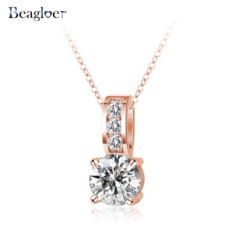 Beagloer модный костюм ювелирное ожерелье Серебряный цвет круглой формы кубического
