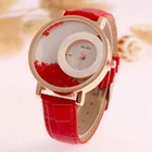 Новинка 2021, роскошные брендовые кварцевые часы с кожаным ремешком, женские модные наручные часы со стразами