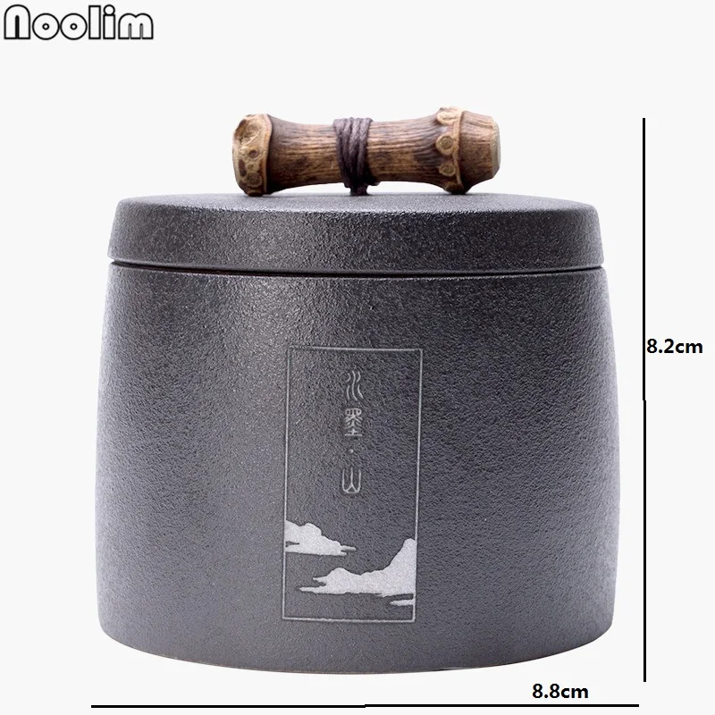 Креативная антикварная керамика ручной работы герметичная банка для специй