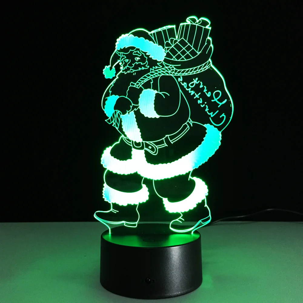 Led Usb 3d лампа для сна Лампе де Шевроле ШАМБРЕ беспроводная детская спальни
