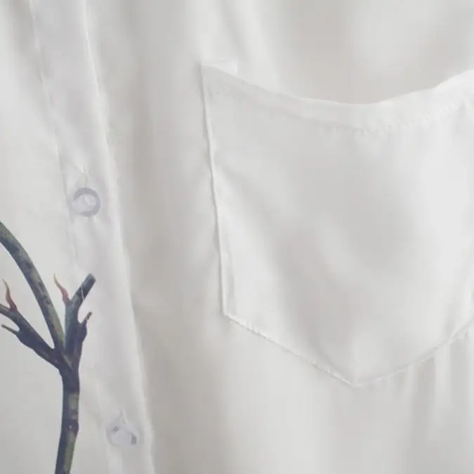 2019 новые летние женские шифоновые блузки с длинными рукавами и воротником