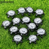 14pcs golf shoe spikes replacement cleat champ fast twist screw studs stinger blackgray golf shoes accessories training aids