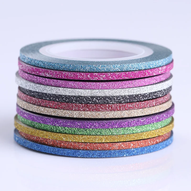 Клейкая лента для ногтей 2 мм|striping tape line|nail striping lineadhesive nail stickers |