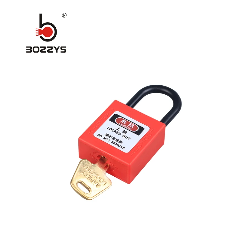 BOZZYS инженерный силовой изоляционный маленький навесной замок нейлоновый