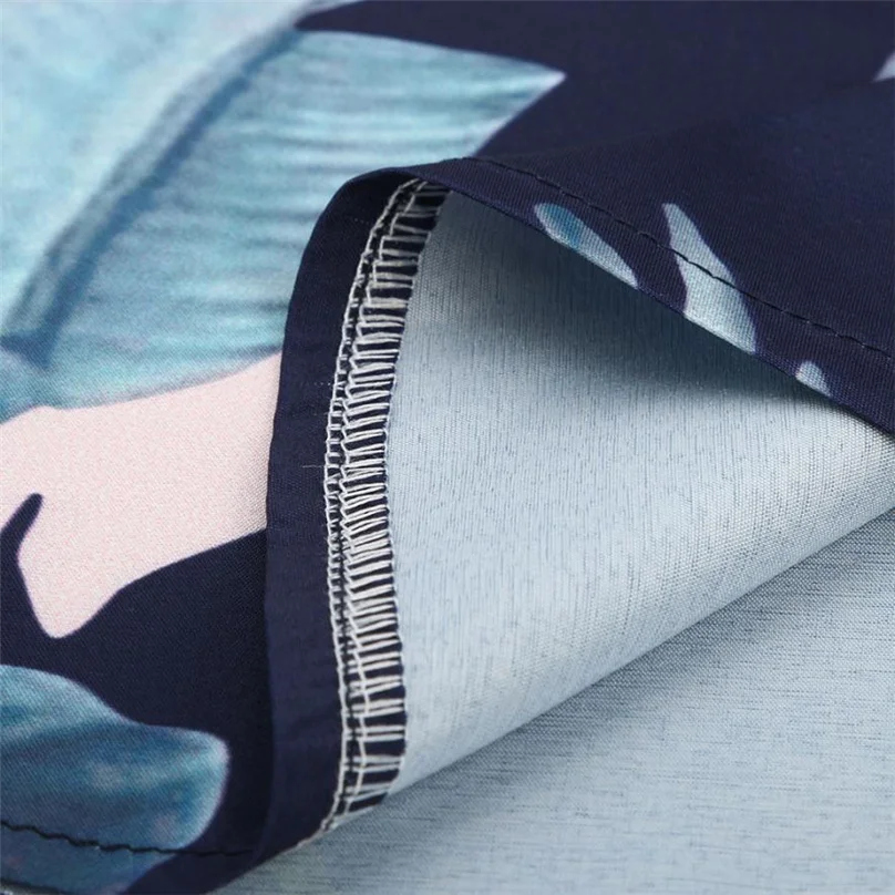 Бандажное платье-хальтер женское тонкое платье без рукавов с принтом листьев