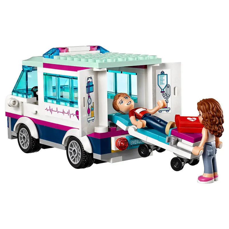 Модели строительных игрушек хобби 01039 совместимы с lego блоки 41318 друзья Heartlake
