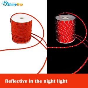 Многофункциональная ветрозащитная веревка Bold светоотражающего тента, 4 мм, 20 м, 30 м, 50 м