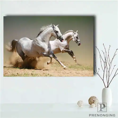 Изготовленный на заказ лошадь (2) @ Печатный постер ткань стены искусства картины