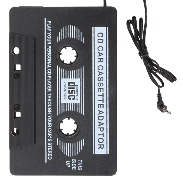 

Retro Car Cassette Tape Adapter Travel Audio Music Converter Adaptor 3.5mm Jack for Smartphone MP3/CD Player