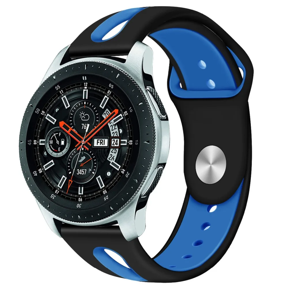 Шестерни S3 Frontier для samsung Galaxy watch 46mm браслет 22 мм ремешок часов спортивный