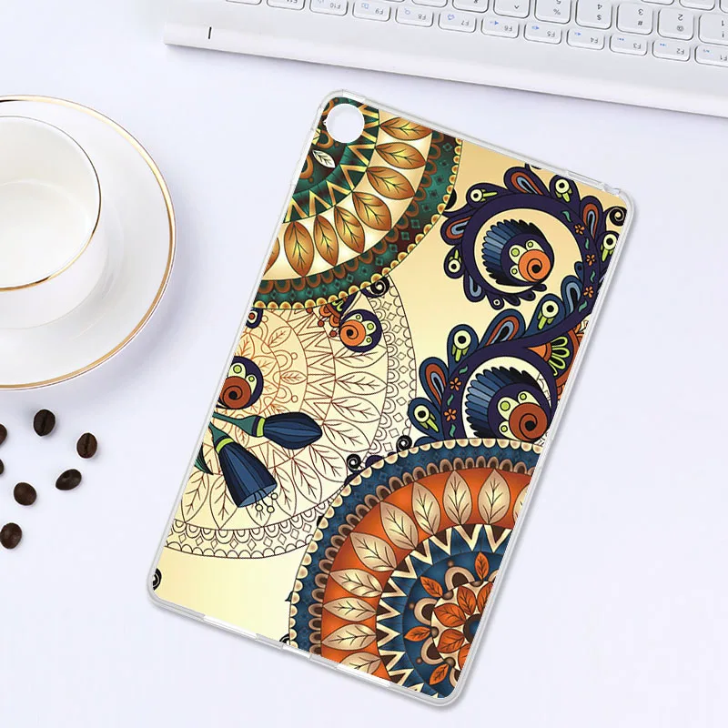 Z004 Модный окрашенный чехол для планшета для Xiaomi Mi Pad 4 Plus чехол s Мягкая силиконовая задняя накладка из ТПУ чехол для планшета для Xiaomi Mi Pad 4 Plus 10,1 дюймов - Цвет: Z004