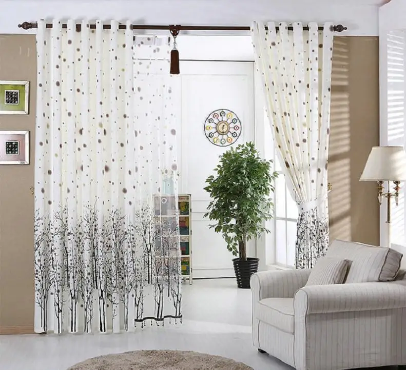 Шторы для гостиной cortinas para sala de estar спальни свежие натуральные пасторальные и