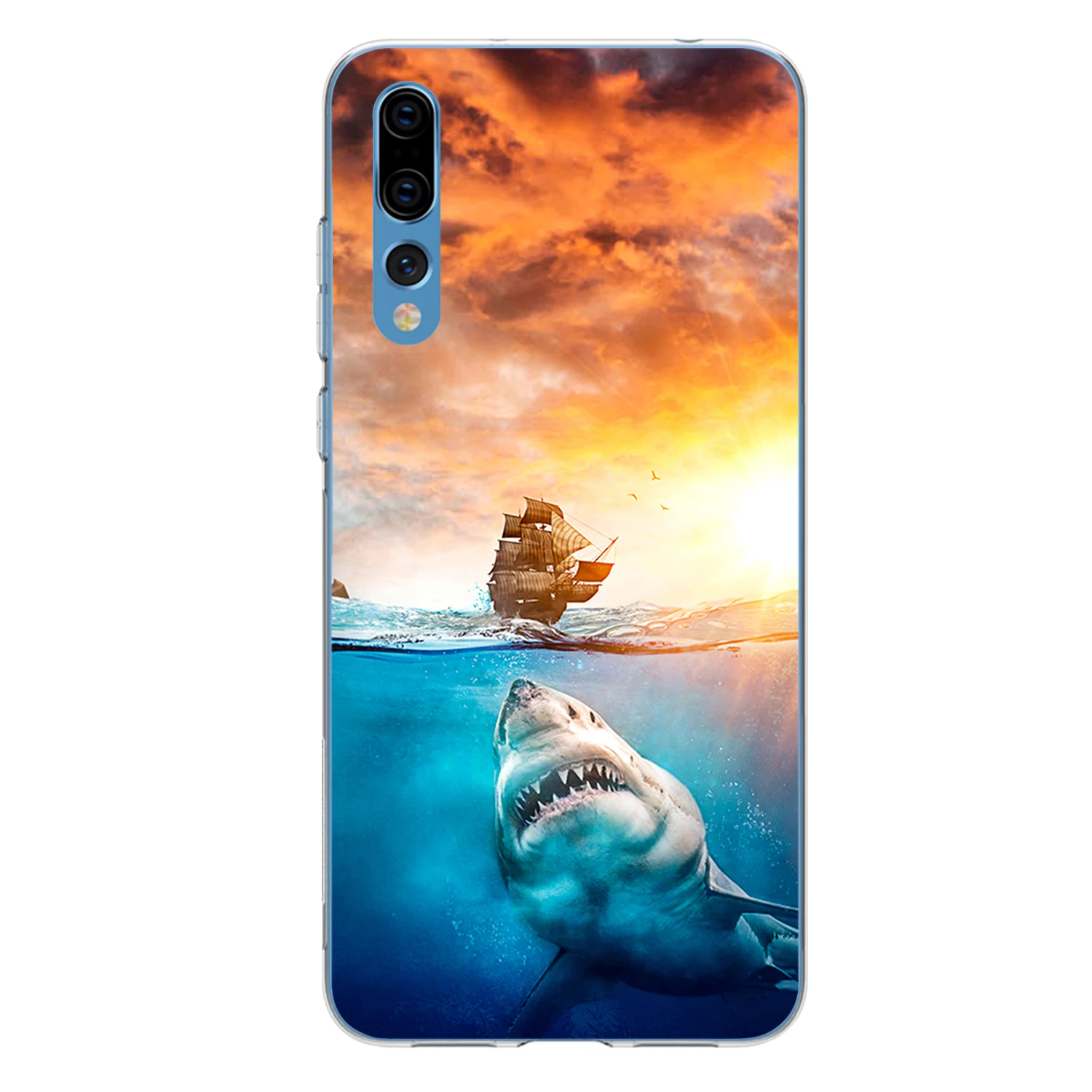 For Huawei P8 P9 P10 P20 Lite 2017 Plus Pro Case Cover Soft TPU Silicone Popular Fundas Printed Protective Phone Shell |