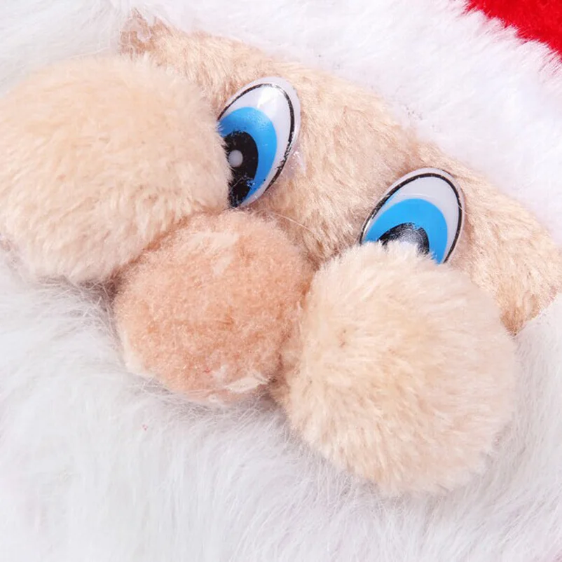 Рождество Шляпы Санта Клаус Аксессуары поставки Украшения партии фланель зимняя