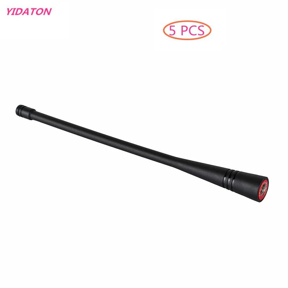 

5pcs YIDATON 10W UHF 400-520MHz Antenna SMA-M for Yaesu Baofeng Retevis RT1 RT3 Walkie Talkie Ham Radio Hf Transceiver