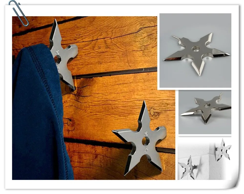 1 шт. высокое качество Нержавеющая Сталь Ниндзя метание звезда в форме Дротика