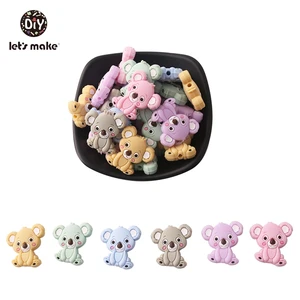 20 шт., Силиконовые Прорезыватели для зубов, без бисфенола