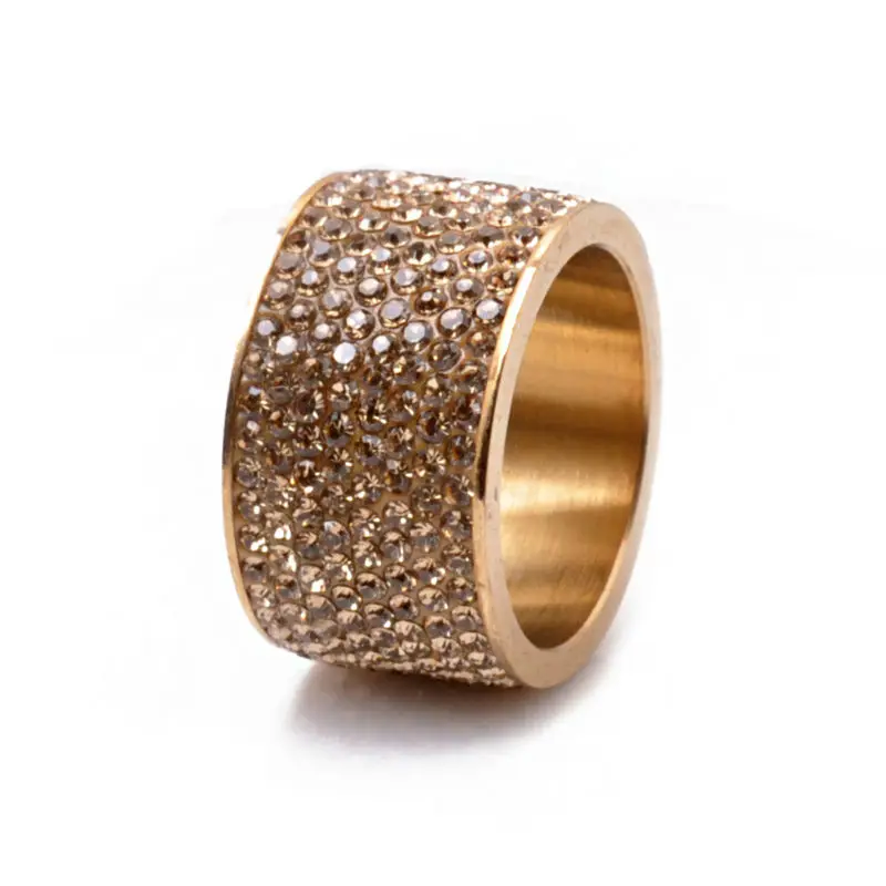 2017 Модное Новое кольцо из нержавеющей стали для женщин и мужчин роскошное