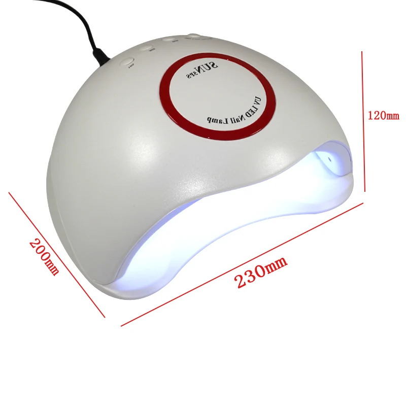 36PCS LEDs Dual hands Nail Lamp 72w Dryer LED For Curing UV Gel Polish With Sensor LCD Display | Красота и здоровье