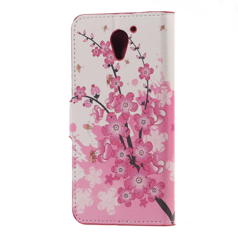 Funda zte A510 случае Розовый Слива Магнитный кожаный бумажник сумки Обложка книги
