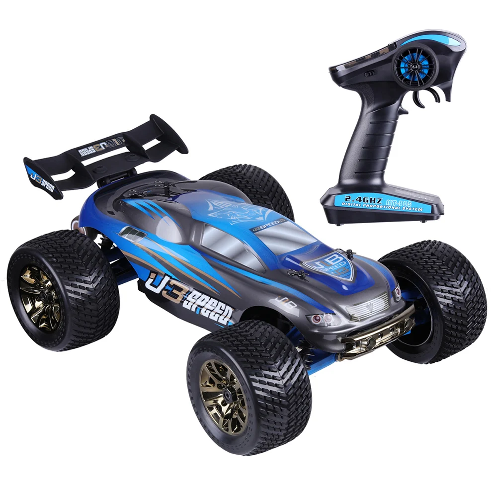 J3 гоночный скоростной автомобиль 1:10 4WD 2 4G RC автомобили бесщеточный 120A ESC