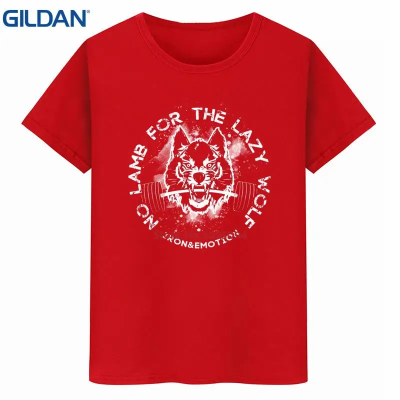 Fit свободного покроя футболки сплошной цвет эмоции голодный волк о-образным