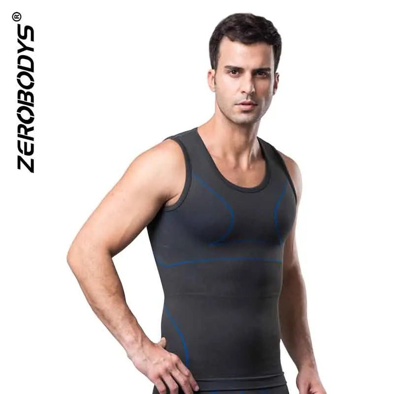 Новое поступление Для мужчин жилет Body Shaper корректирующий Пояс живота жирная