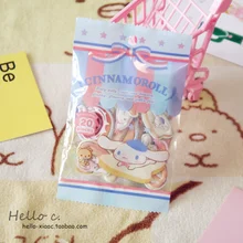 4 модели, мультяшная Леденцовая печать, лягушка, cinnamoroll, пудинг, собака, ПВХ стикер, украшение, наклейка s для детских игрушек