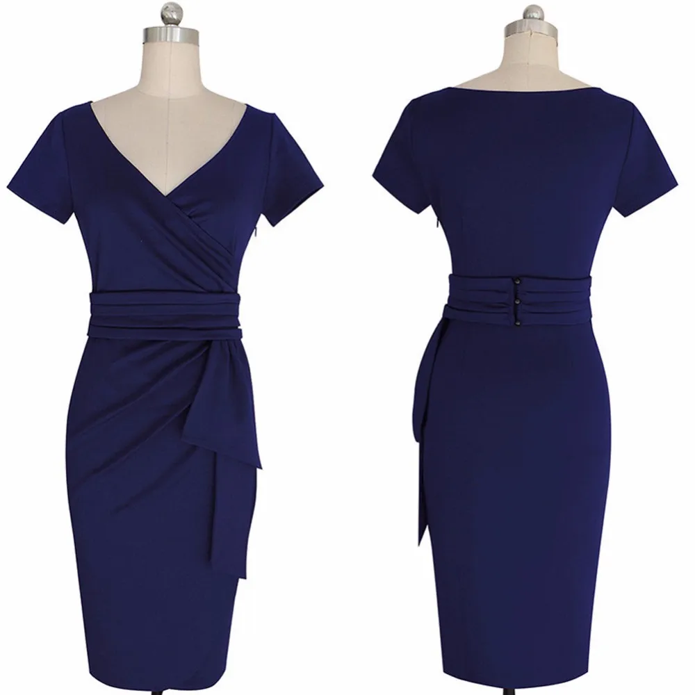 Мода Бургундия Для женщин пикантные Клубные летнее платье тонкий сплошной Цвет