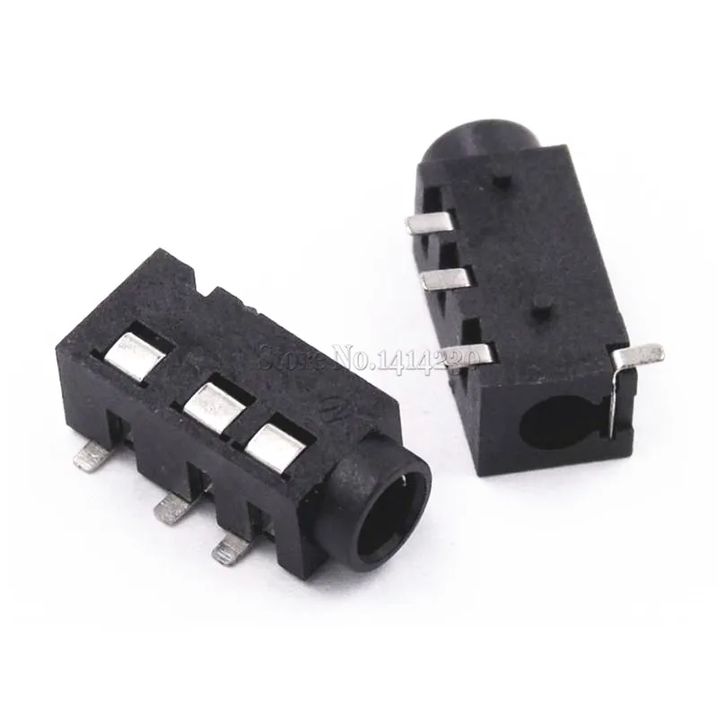 Аудиоразъем для наушников 3 5 мм 100 шт. 4 pin SMD MP3 аксессуары PJ320D|accessories|accessories