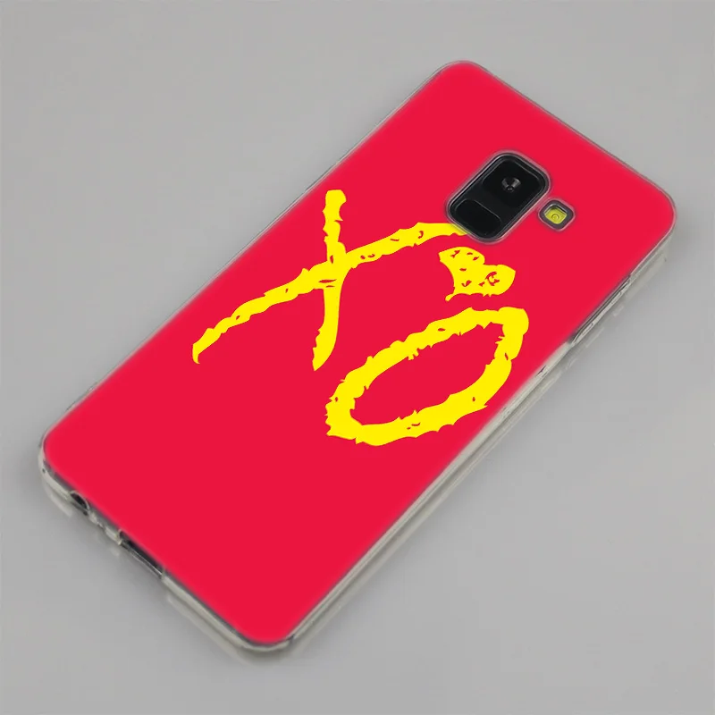 Горячая Распродажа The Weeknd XO логотип силиконовый чехол для Samsung Galaxy A50 A30 A10 A40 A6 A8