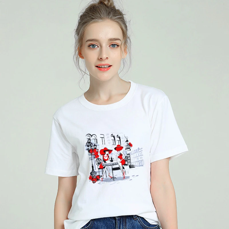 2019 новая футболка женская хлопковая Футболка Harajuku эстетика уличная мода для