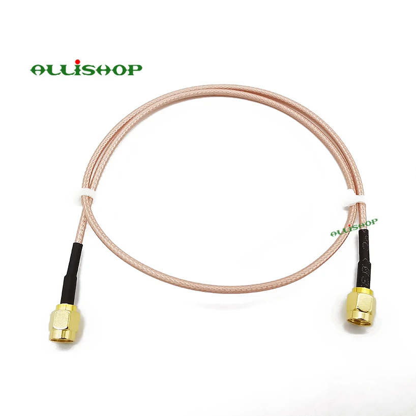 Соединитель SMA штекер RF обжимной кабель RG316 разъем Штекер Перемычка Pigtail Wi Fi