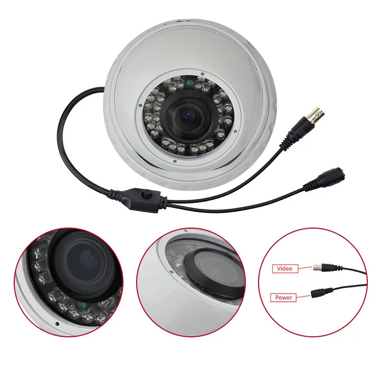 Высокое качество 720 P HD ахд 1000TVL исправлена 3.6 мм объектив низкое освещение мини
