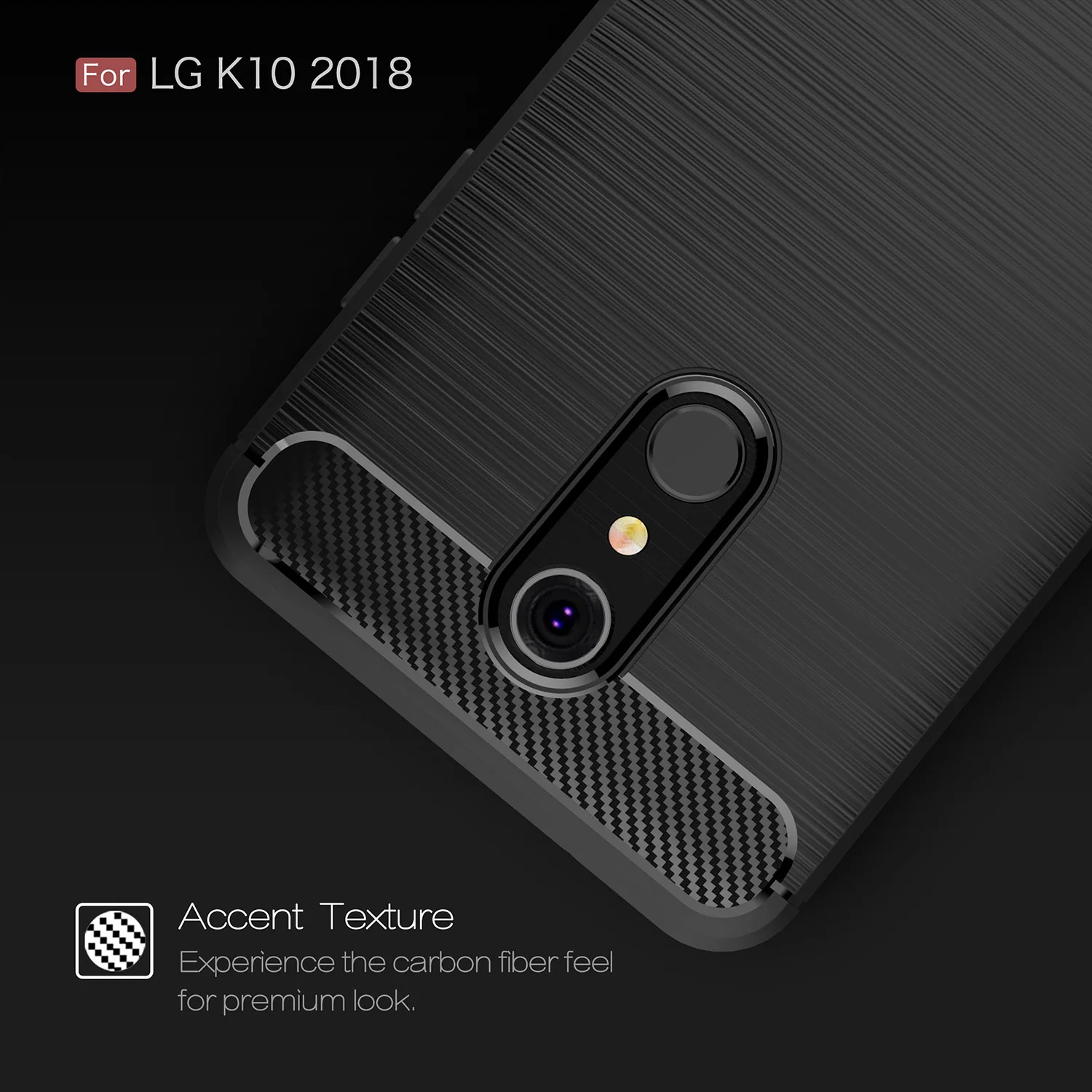 Чехол из углеродного волокна для LG K11 Plus K30 K10 2018 чехол + K 11 30 10 LGK11 LGK30 мягкий