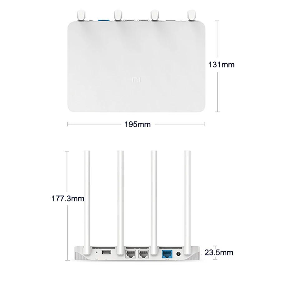 Английская версия ЕС Plug Xiaomi WI-FI маршрутизатор 3 Dual Band приложение Управление 1167