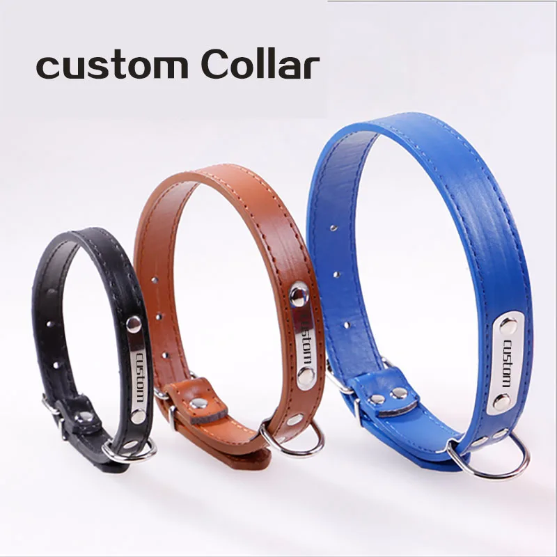 Бесплатная гравировка металлическая пряжка имя щенка персонализированные