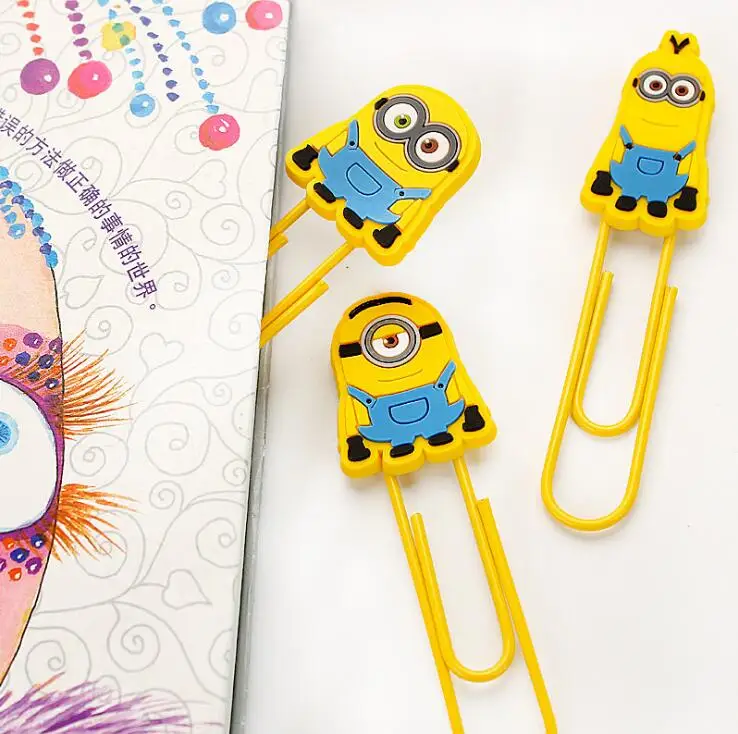 Желтый Миньоны Мультфильм Большой Размер Клип Закладки Рекламных Сувениров